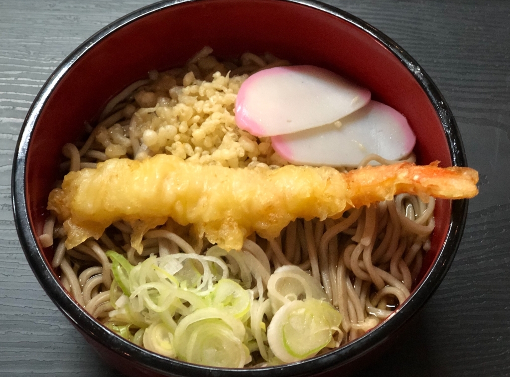 料亭の味　大海老天ぷら蕎麦