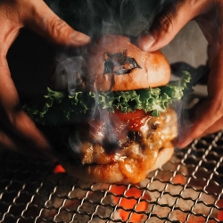 黒毛和牛ダブルチーズバーガー