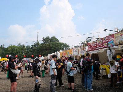 一祭一麺。暑すぎた2023年の苗場では、麺が主食になっていたのかも