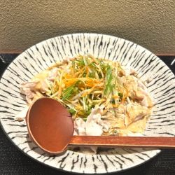 豚しゃぶ蕎麦