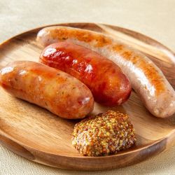 3種のソーセージ盛り合わせ
