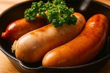 クリスマスドリンクと温かいフード＆チュロスのお店