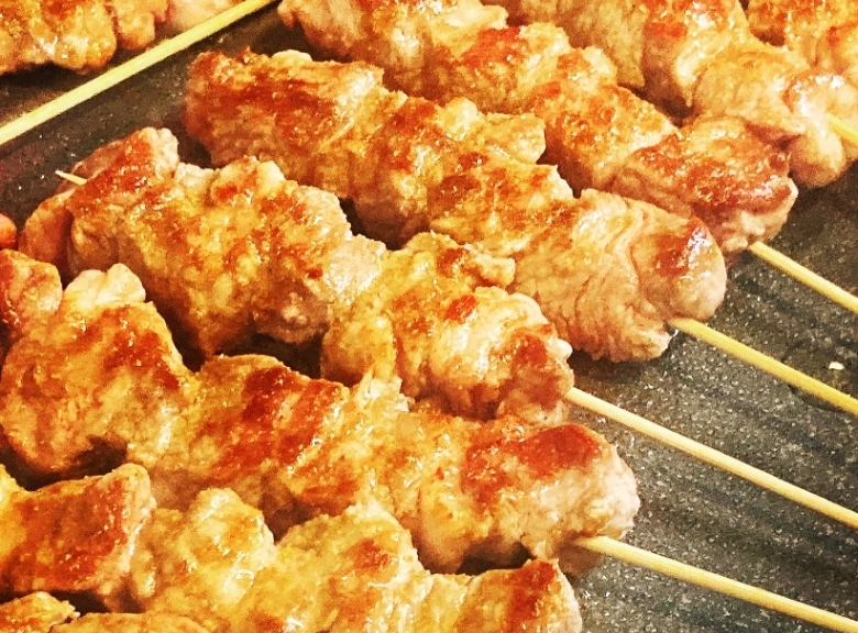 ラム肉の串焼き　2本入り