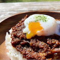 粗挽きミートキーマカレー