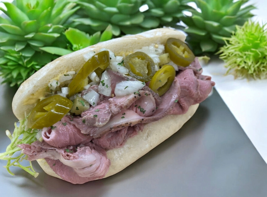 馬肉のローストサンド