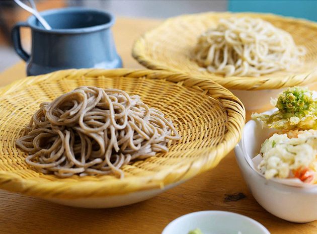 信州蕎麦の特別メニュー