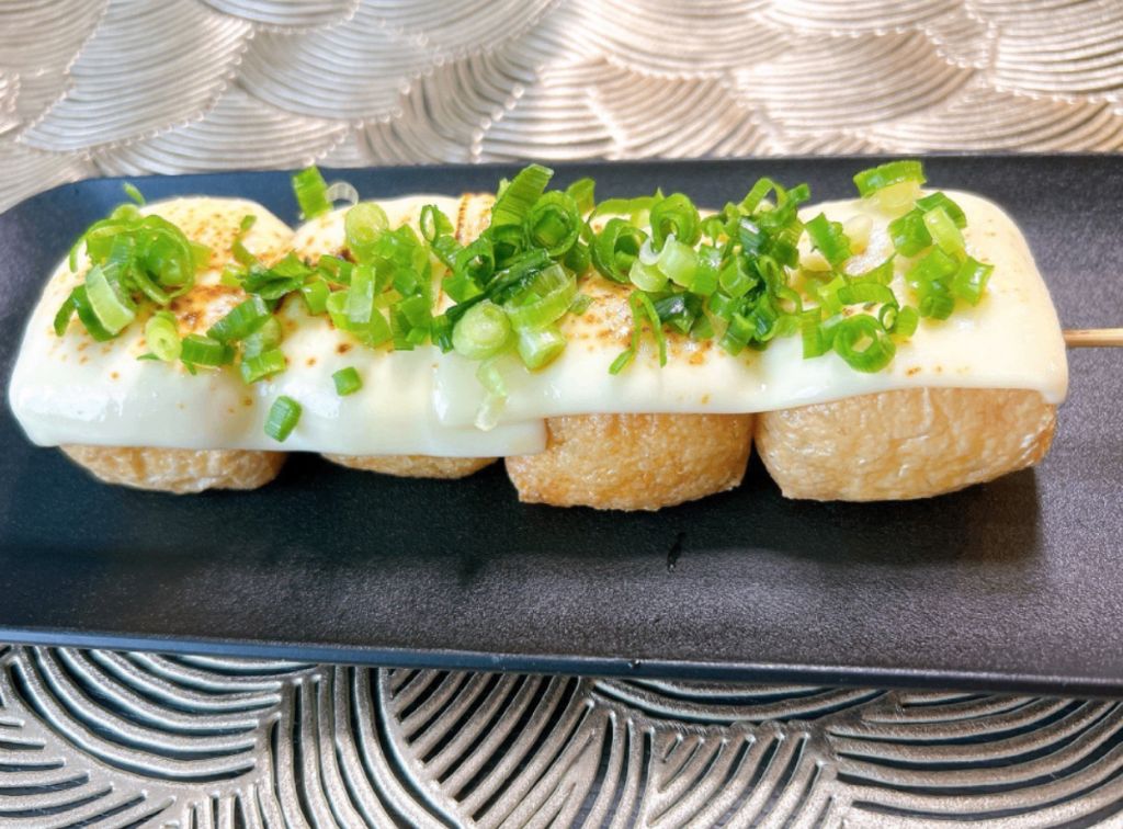 油揚げ串しょうゆチーズ