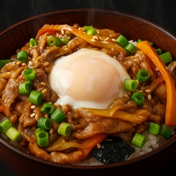 温玉プルコギ丼