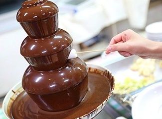 チョコレートファウンテン