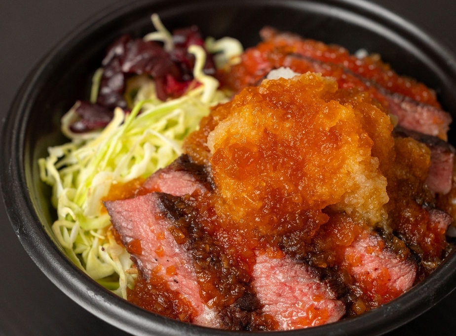 ビフテキ丼おろポン