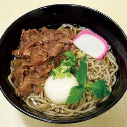 年越し牛たん肉盛り蕎そば