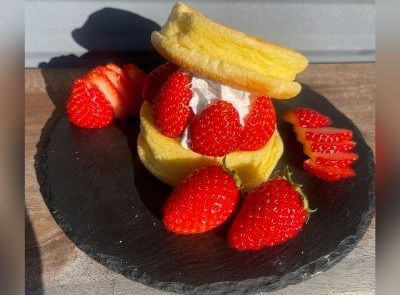パンケーキサンド
