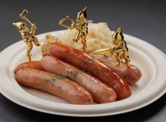 聖夜の森の小人の焼きソーセージ