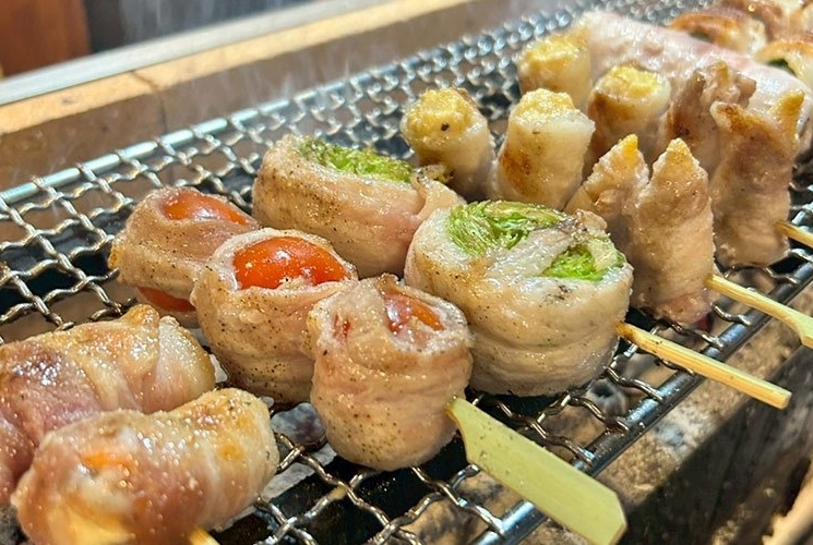 函館初！元祖　野菜肉巻き　まいった