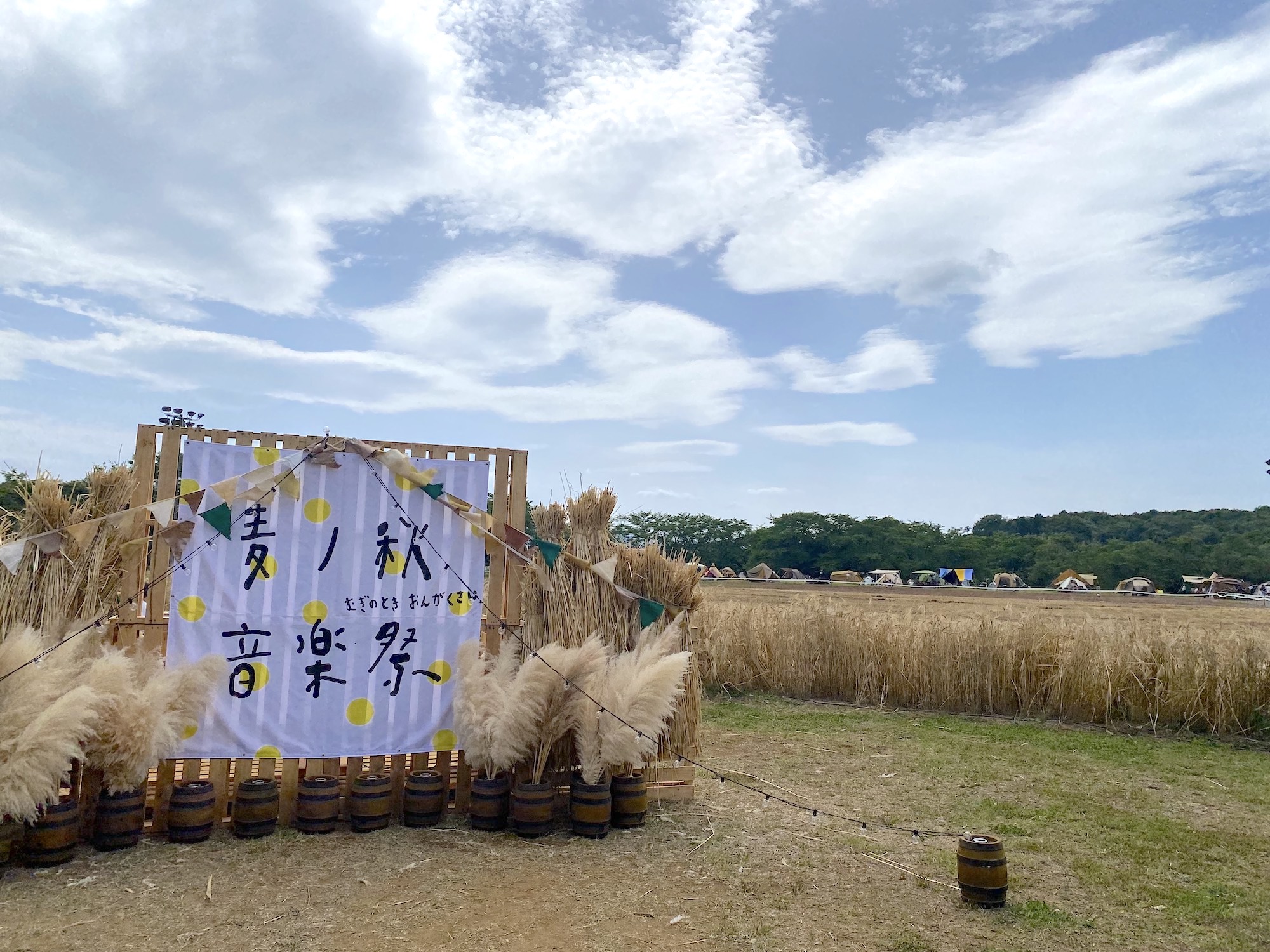 東松山のCOEDO醸造所で春と秋に開催されるキャンプインフェス「麦ノ秋（むぎのとき）」。限定醸造されたクラフトビールを野外でゴクッ