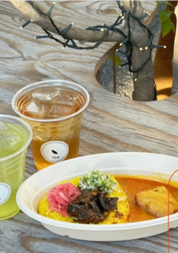 東京 下北沢 「お茶とカレー」 - ヽTEN STAND ｜ フェス飯クラブ